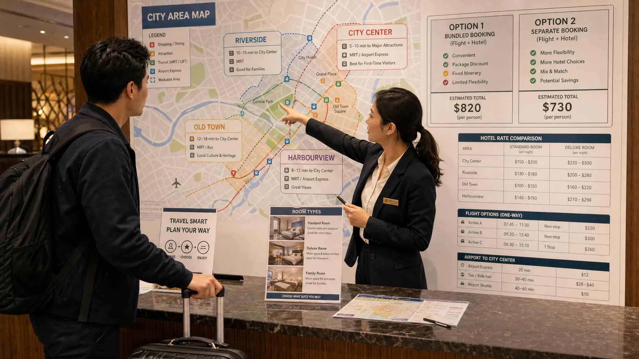 Book Flight and Hotel Together or Separately?